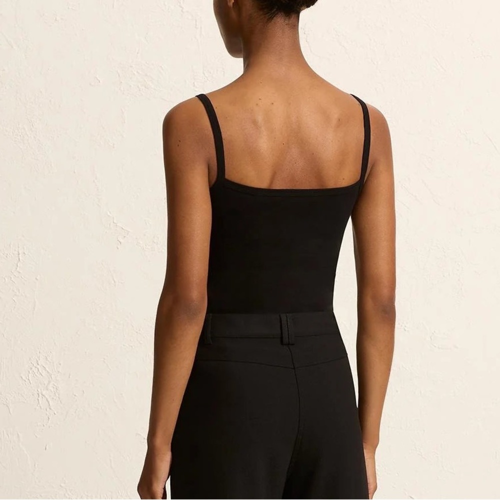 Matteau Everyday Singlet Black Tank - Picture 7 of 7
